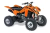 Suzuki LTZ 400 ATV Graphic Kit - 2003-2008 Diamond Flames Orange