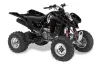Suzuki LTZ 400 ATV Graphic Kit - 2003-2008 Silver Star - Reloaded White