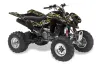 Suzuki LTZ 400 ATV Graphic Kit - 2003-2008 Silver Star - Silverhaze Yellow