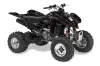 Suzuki LTZ 400 ATV Graphic Kit - 2003-2008 Skulls and Hammers Silver