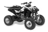 Suzuki LTZ 400 ATV Graphic Kit - 2003-2008 Tribal Flames Black