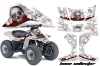 Suzuki QuadSport LT 80 ATV Graphic Kit - 1987-2006 Bone Collector White
