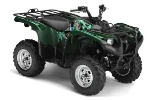 Yamaha Grizzly 700 / 550 ATV Graphic Kit - 2007-2014 Mad Hatter Green