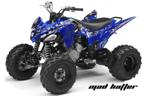 Yamaha Raptor 250 ATV Graphic Kit - 2008-2014 Mad Hatter Blue