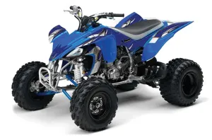 Yamaha YFZ 450 ATV Graphic Kit - 2004-2014 Tribal Flames White
