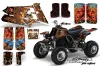 Yamaha Banshee 350 (Full Bore Plastics) ATV Custom Graphic Kit - All Years
