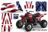 Yamaha Banshee 350 (Full Bore Plastics) ATV Custom Graphic Kit - All Years