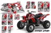 Yamaha Banshee 350 (Full Bore Plastics) ATV Custom Graphic Kit - All Years
