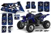 Yamaha Banshee 350 (Full Bore Plastics) ATV Graphic Kit - All Years Northstar Blue
