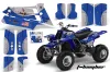 Yamaha Banshee 350 (Full Bore Plastics) ATV Graphic Kit - All Years T Bomber Blue