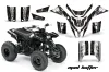 Yamaha Blaster YFS200 ATV Graphic Kit - 1988-2001 Mad Hatter Black