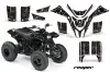Yamaha Blaster YFS200 ATV Graphic Kit - 1988-2001 Reaper Black