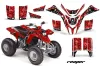 Yamaha Blaster YFS200 ATV Graphic Kit - 1988-2001 Reaper Red