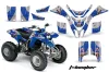 Yamaha Blaster YFS200 ATV Graphic Kit - 1988-2001 T Bomber Blue