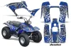 Yamaha Breeze 125 ATV Graphic Kit - 1989-2007 Deaden Blue