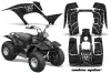 Yamaha Breeze 125 ATV Graphic Kit - 1989-2007 Widow Maker Black