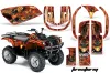 Yamaha Grizzly 660 ATV Custom Graphic Kit - All Years