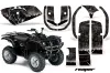 Yamaha Grizzly 660 ATV Custom Graphic Kit - All Years