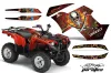 Yamaha Grizzly 700 / 550 ATV Custom Graphic Kit - 2007-2014