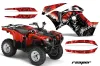 Yamaha Grizzly 700 / 550 ATV Custom Graphic Kit - 2007-2014
