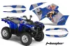 Yamaha Grizzly 700 / 550 ATV Custom Graphic Kit - 2007-2014