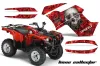 Yamaha Grizzly 700 / 550 ATV Custom Graphic Kit - 2007-2014