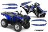 Yamaha Grizzly 700 / 550 ATV Graphic Kit - 2007-2014 Reaper Blue