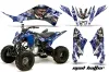 Yamaha Raptor 125 ATV Custom Graphic Kit - 2011-2014