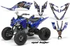 Yamaha Raptor 250 ATV Custom Graphic Kit - 2008-2014