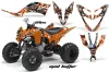 Yamaha Raptor 250 ATV Custom Graphic Kit - 2008-2014