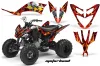 Yamaha Raptor 250 ATV Custom Graphic Kit - 2008-2014