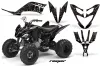 Yamaha Raptor 250 ATV Custom Graphic Kit - 2008-2014