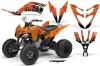 Yamaha Raptor 250 ATV Custom Graphic Kit - 2008-2014