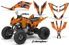 Yamaha Raptor 250 ATV Custom Graphic Kit - 2008-2014