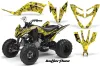 Yamaha Raptor 250 ATV Custom Graphic Kit - 2008-2014