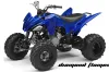 Yamaha Raptor 250 ATV Graphic Kit - 2008-2014 Diamond Flame Blue