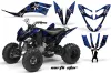 Yamaha Raptor 250 ATV Graphic Kit - 2008-2014 Northstar Blue