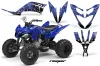 Yamaha Raptor 250 ATV Graphic Kit - 2008-2014 Reaper Blue