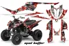 Yamaha Raptor 350 ATV Custom Graphic Kit - 2004-2014