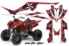Yamaha Raptor 350 ATV Custom Graphic Kit - 2004-2014