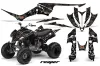 Yamaha Raptor 350 ATV Custom Graphic Kit - 2004-2014