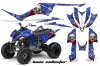 Yamaha Raptor 350 ATV Custom Graphic Kit - 2004-2014