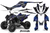 Yamaha Raptor 350 ATV Custom Graphic Kit - 2004-2014