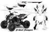 Yamaha Raptor 350 ATV Custom Graphic Kit - 2004-2014
