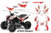 Yamaha Raptor 350 ATV Custom Graphic Kit - 2004-2014