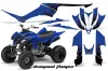 Yamaha Raptor 350 ATV Custom Graphic Kit - 2004-2014