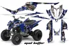 Yamaha Raptor 350 ATV Graphic Kit - 2004-2014 Mad Hatter Black