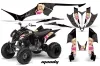 Yamaha Raptor 350 ATV Graphic Kit - 2004-2014 Mandy Pink