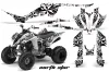 Yamaha Raptor 350 ATV Graphic Kit - 2004-2014 Northstar White