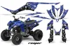 Yamaha Raptor 350 ATV Graphic Kit - 2004-2014 Reaper Blue